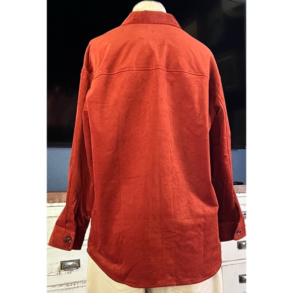 Madewell Oversized Corduroy Buttondown Shirt Jacket S - Picture 12 of 14
